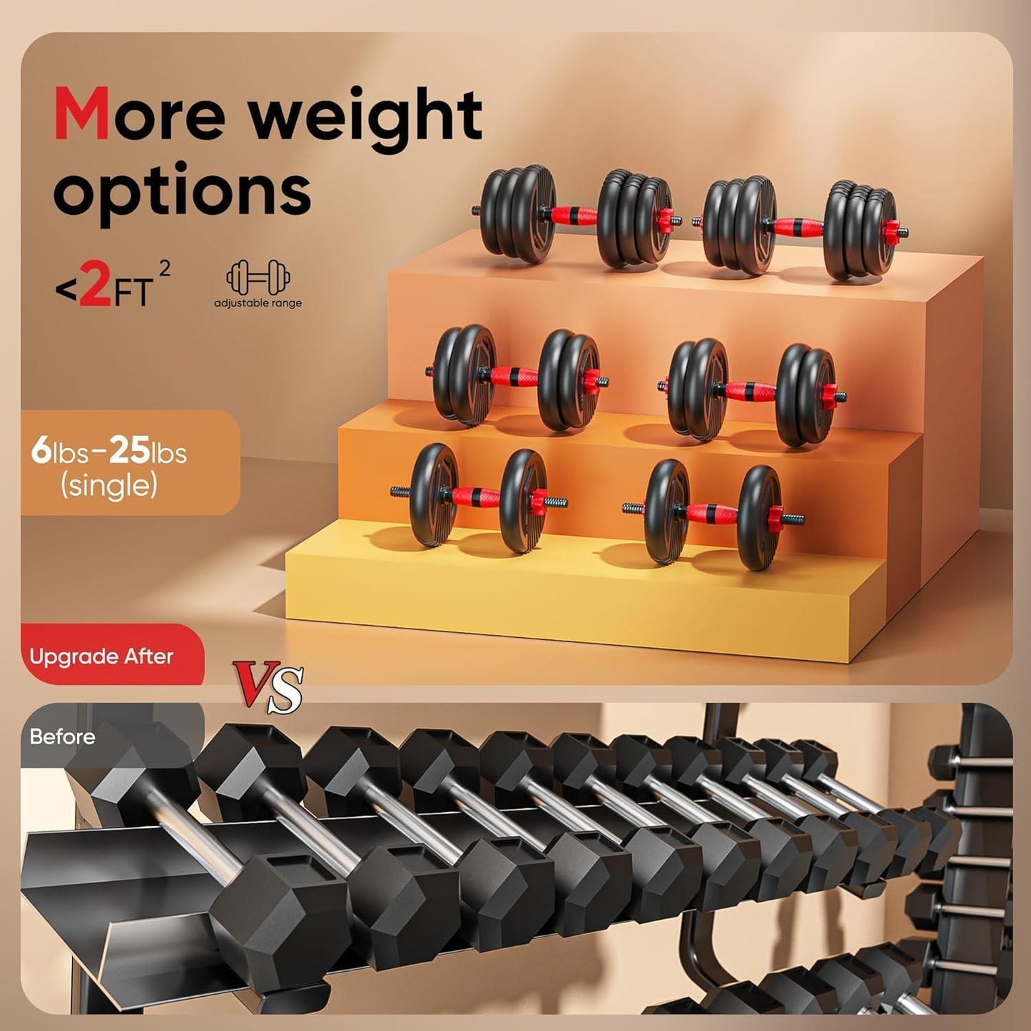 Versatile Adjustable Weight Set™