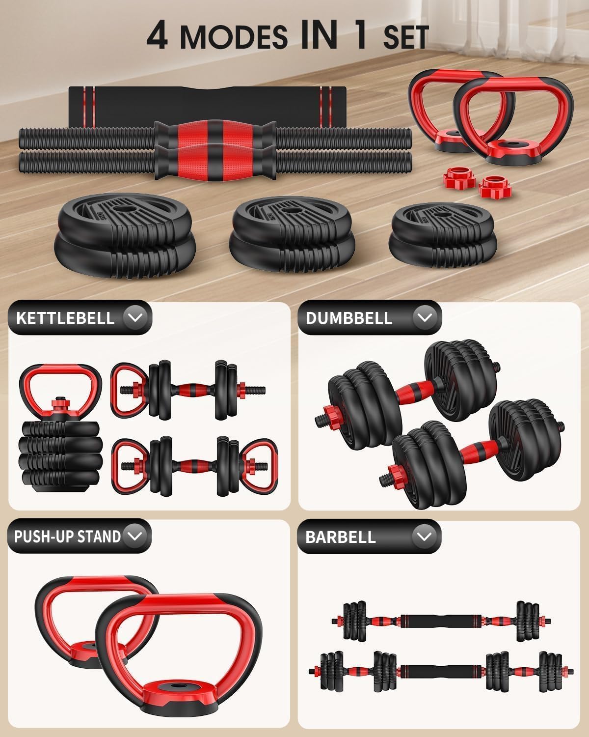 Versatile Adjustable Weight Set™